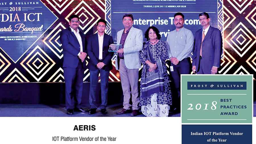 Frost & Sullivan IoT Vendor of the Year Award Ceremony