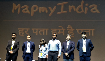Dr Rishi in the panel discussion at MapMyIndia - Seize the Future with IoT held in April 2017.