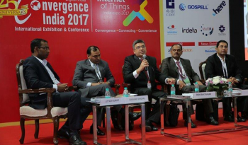 Dr Rishi led the panel discussion in IoT India Expo held in February of 2017 titled convergence India.