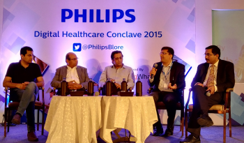 Dr Rishi led the panel discussion on leveraging IoT to deliver a healthier India as part of the Philips Digital Healthcare Conclave 2015 held in September 2015