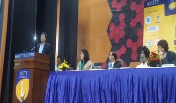 Dr. Rishi's speech at International Conference on Information Technology, Amity University Uttar Pradesh, Noida