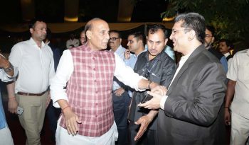 Dr. Rishi meeting, Sh Rajnath Singh, Home Minister of India