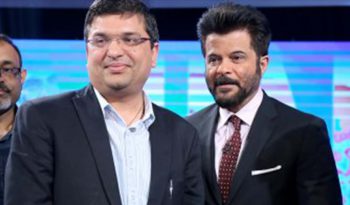 Dr. Rishi meeting Mr. Anil Kapoor, The Bollywood Actor.