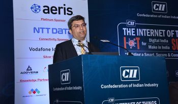 Dr. Rishi spoke about IoT and 5G at the CII INTERNET OF THINGS SUMMIT 2019.